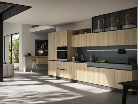 Cucina Moderna lineare Updesign 05 di Ar-Tre