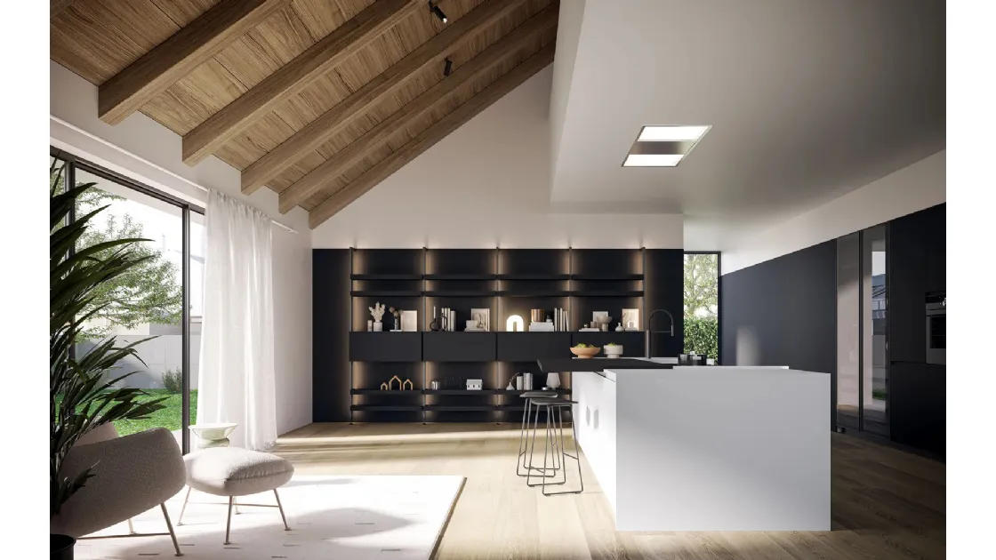 Cucina Moderna con isola Meg di Arredo3