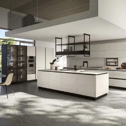 Cucina Moderna con isola Updesign 10 di Ar-Tre