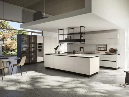 Cucina Moderna con isola Updesign 10 di Ar-Tre